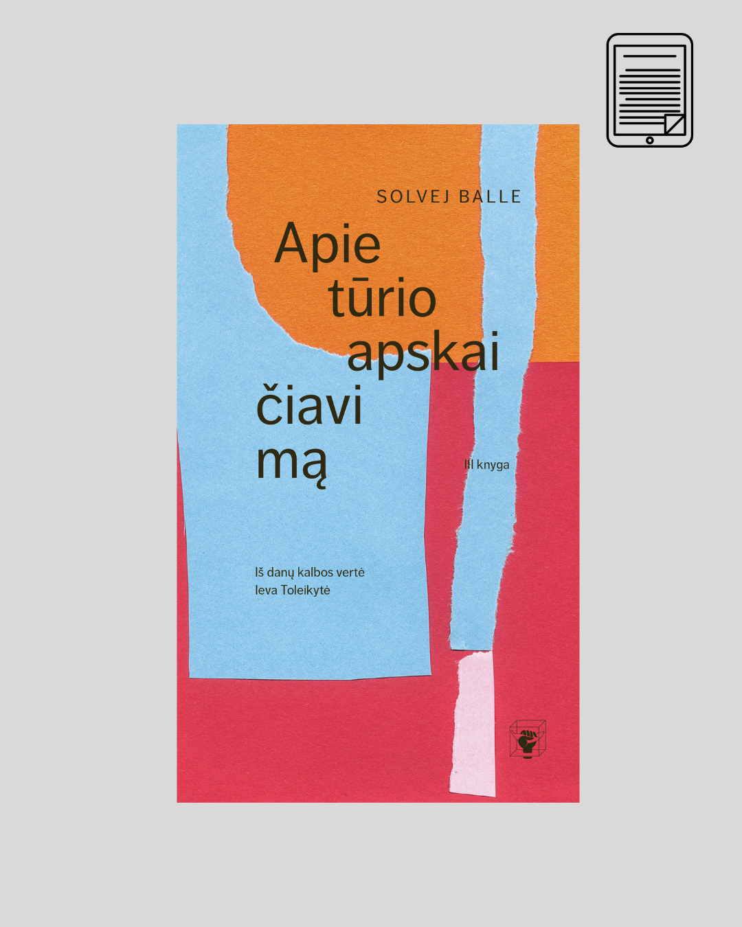 El. knyga – Solvej Balle „Apie tūrio apskaičiavimą“ III knyga